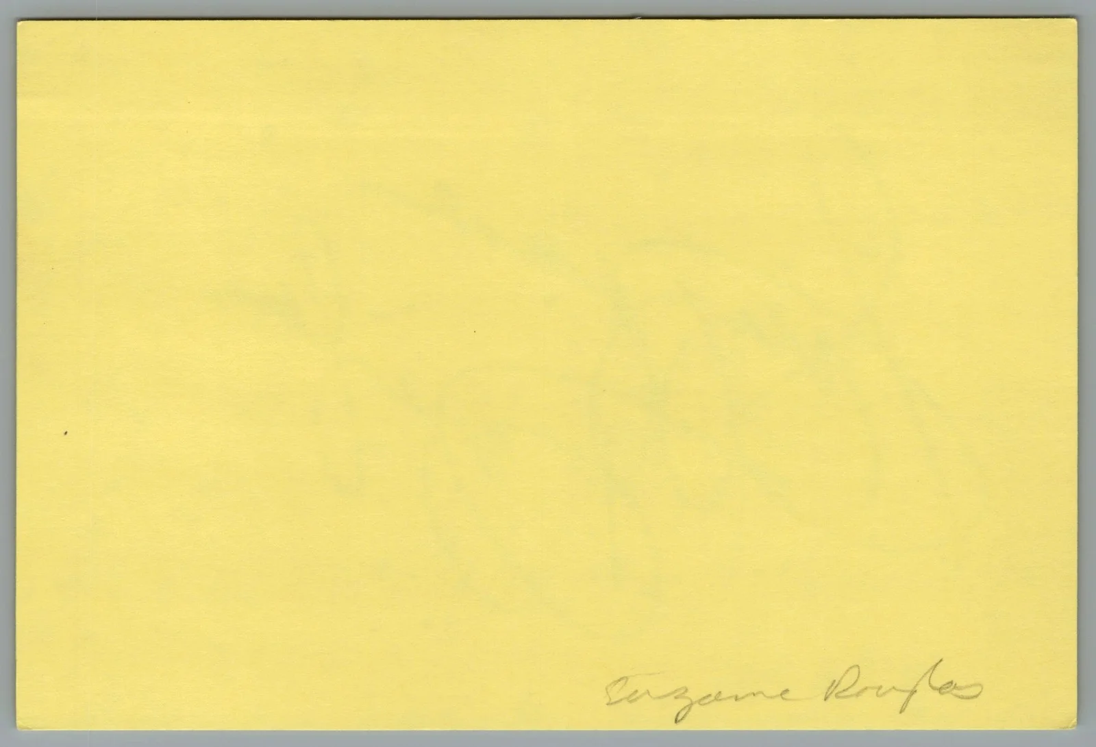 Suzzanne Douglas — Suzzanne Douglas Signed 4x6 Index Card The Parent 'Hood Autographed, изображение 2