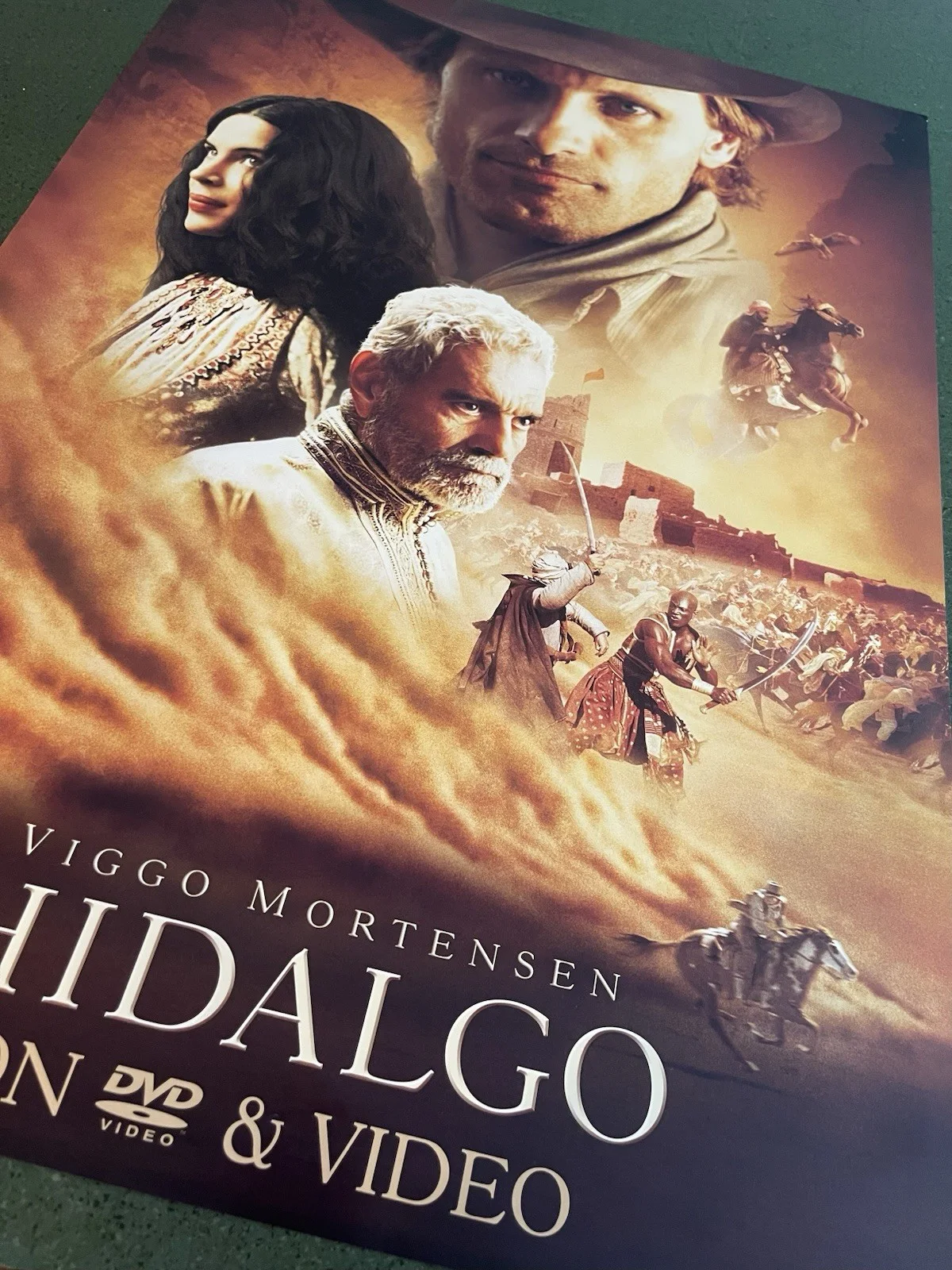 Original Hidalgo 2004 Promo Video Shop Movie Poster - A2 - Viggo Mortensen Rare, изображение 4
