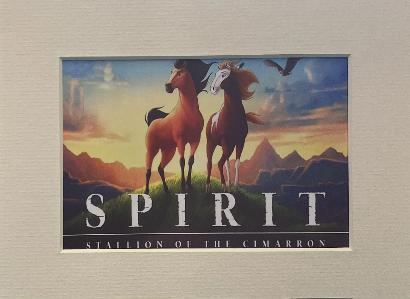 SPIRIT Stallion of Cimarron . 35mm Film Cell Mounted Display, image 2