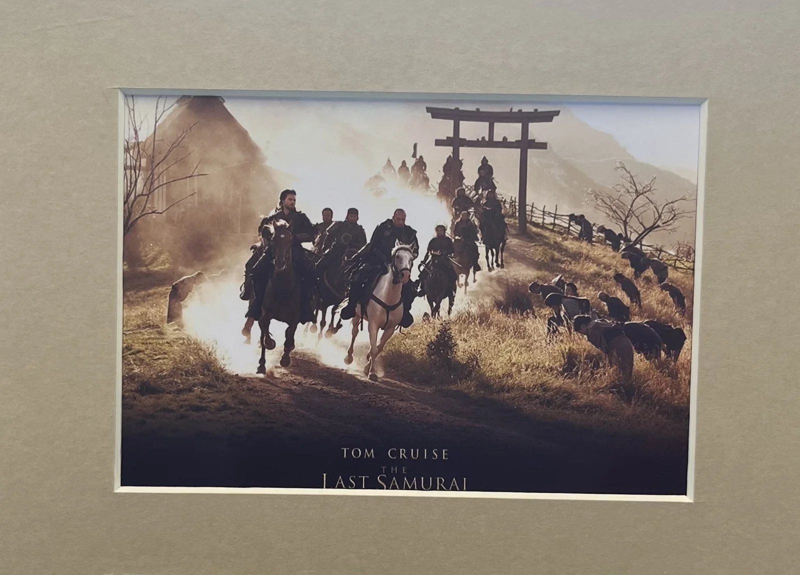 THE LAST SAMURAI. 35mm Film Cell Mounted Display, image 2