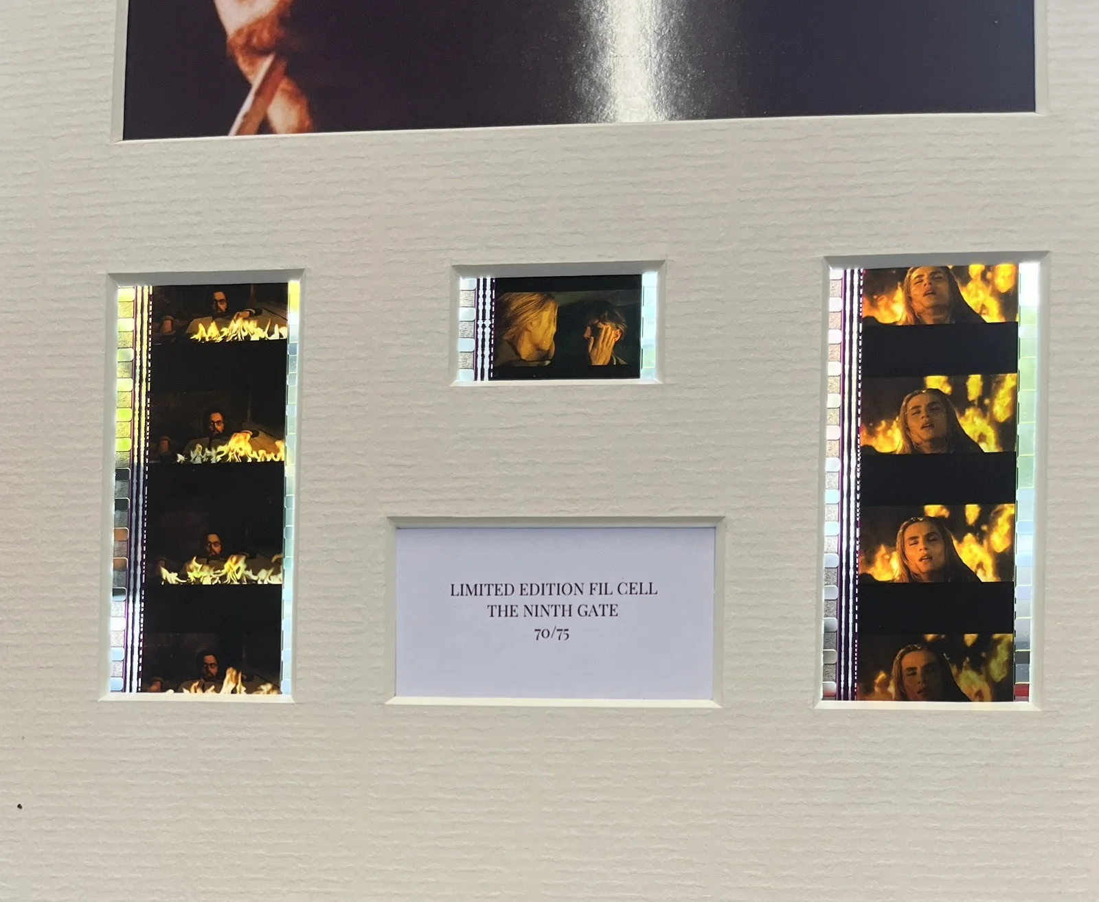 THE LAST SAMURAI. 35mm Film Cell Mounted Display, image 3