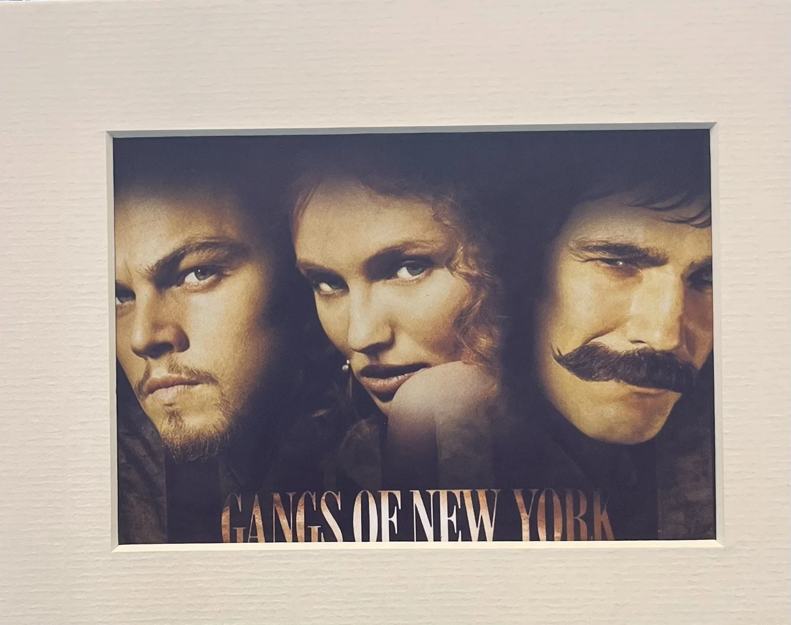 GANGS OF NEW YORK . 35mm Film Cell Mounted Display, изображение 2