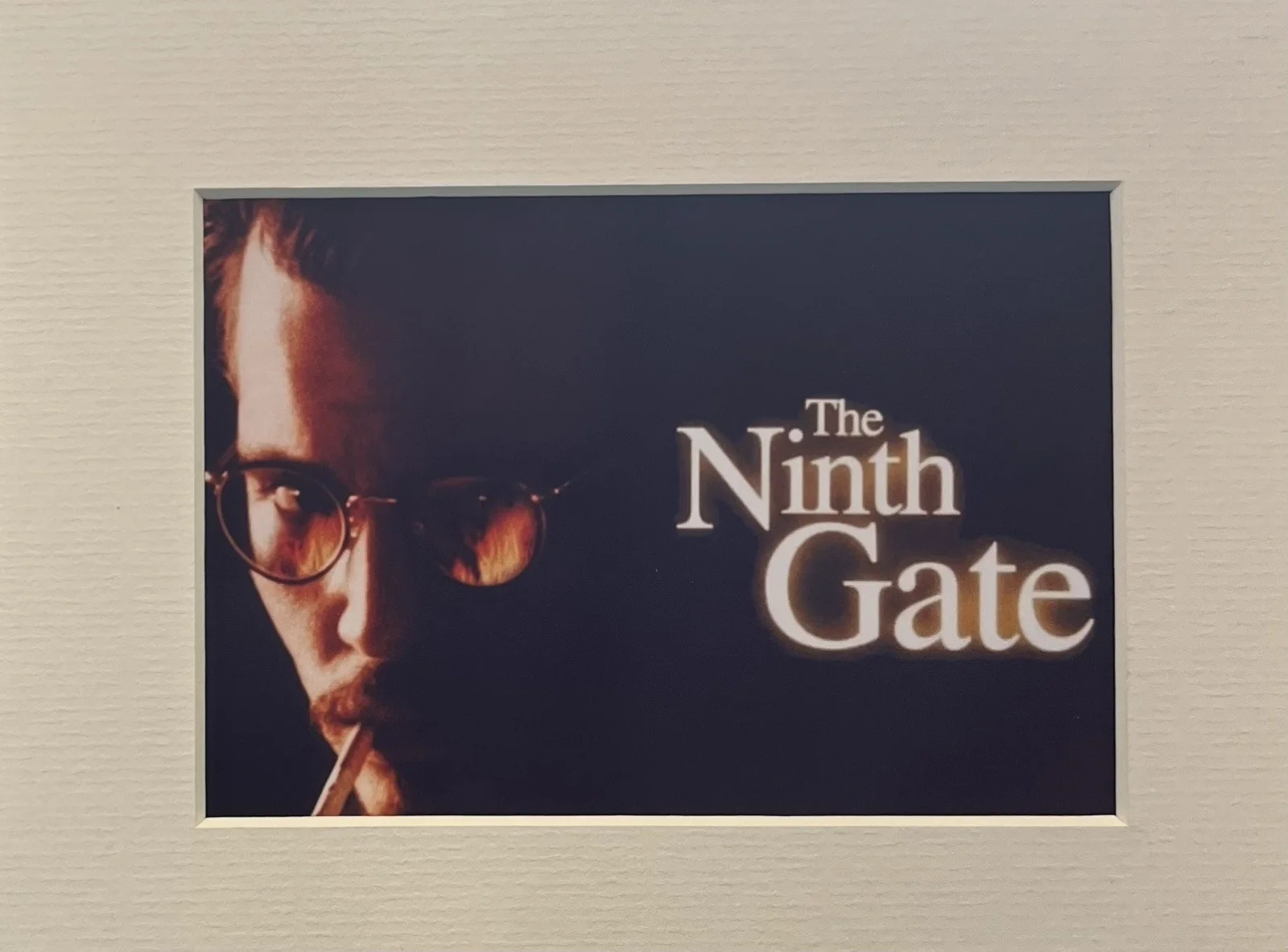 THE NINTH GATE. 35mm Film Cell Mounted Display, image 2