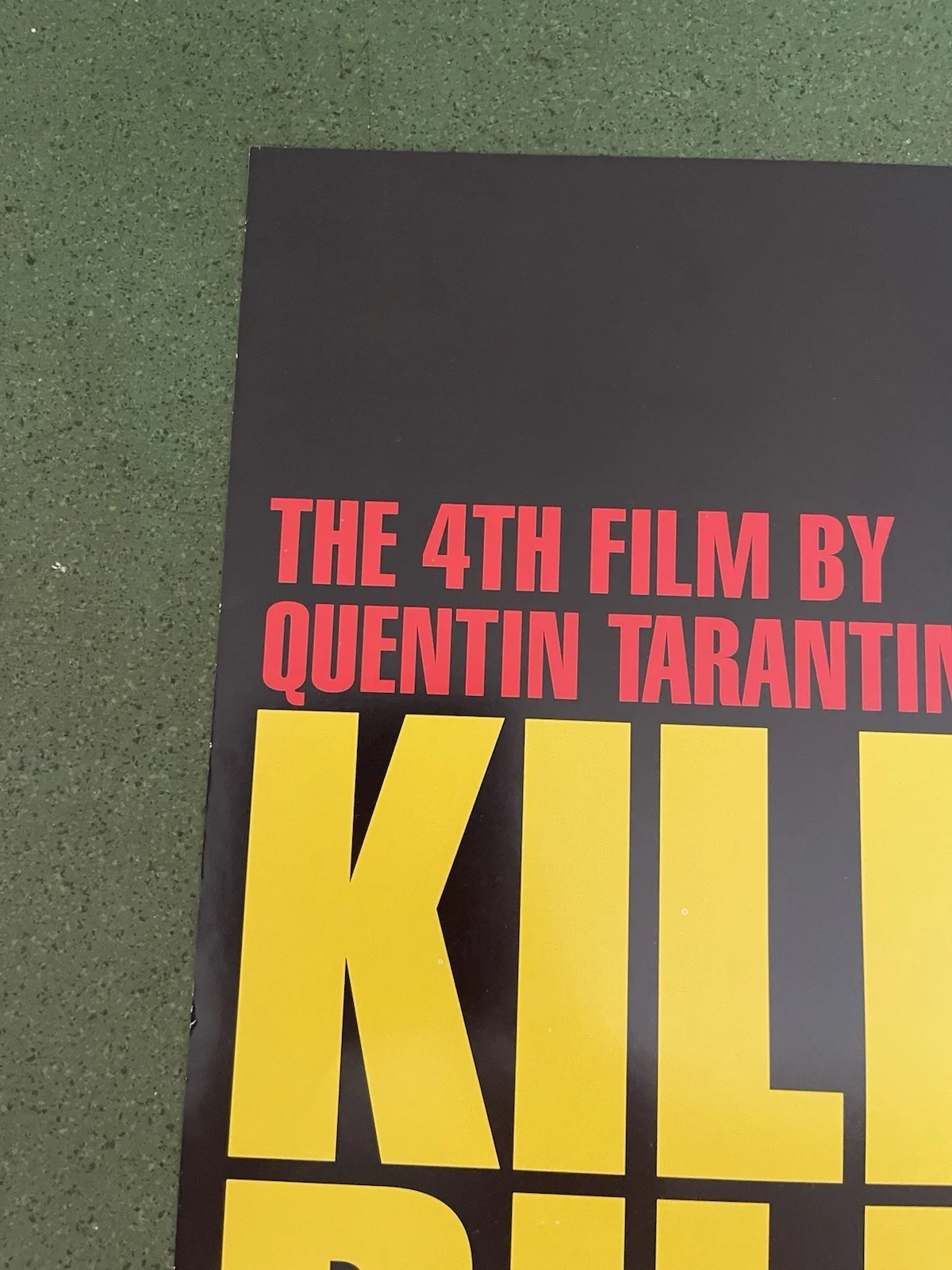 Original Kill Bill Volume 1 (2003) Promo Video Shop Movie Poster - A2 - RARE, изображение 3