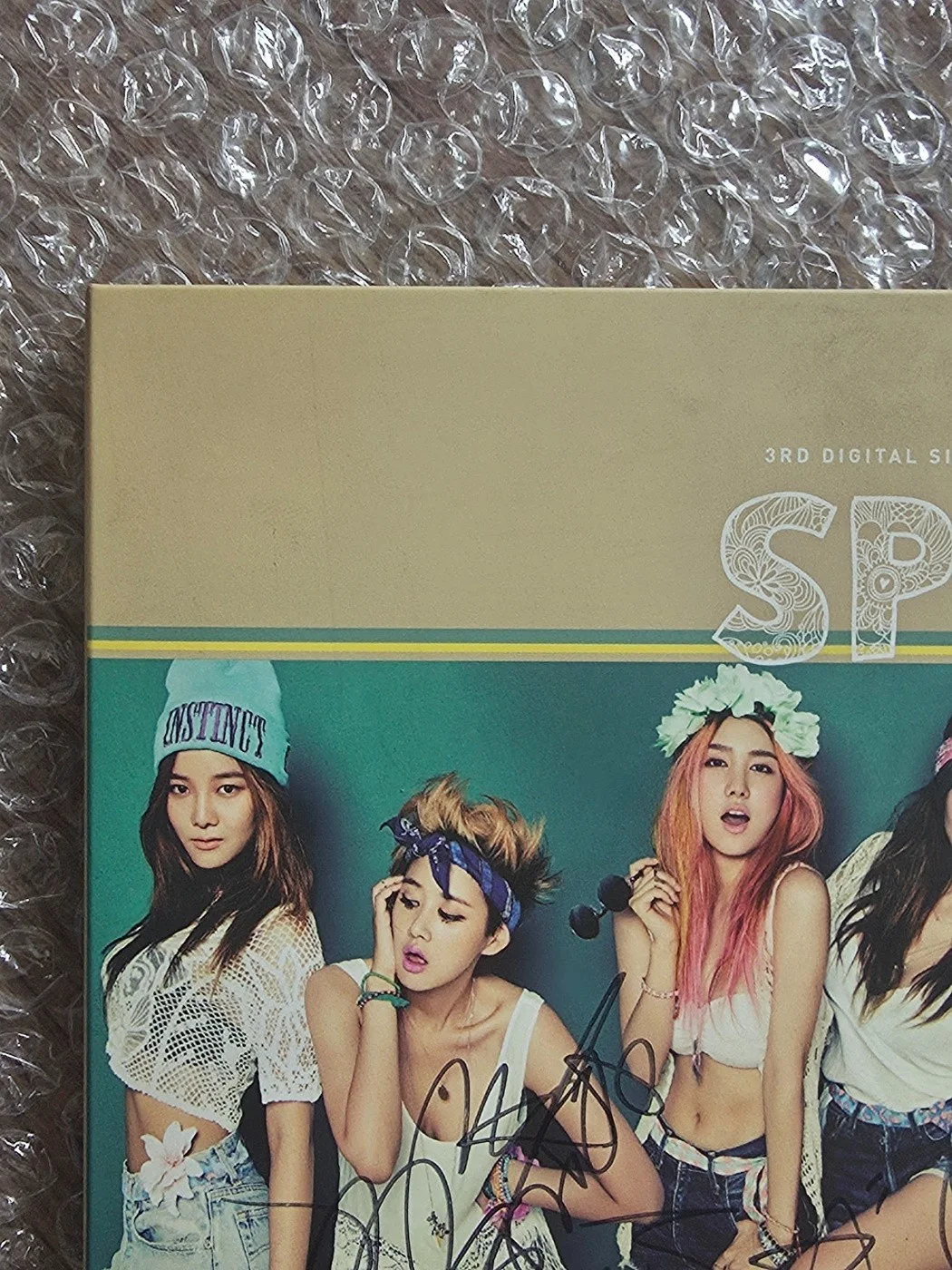 SPICA 3rd Digital Single Album Tonight Autographed Hand Signed, image 5