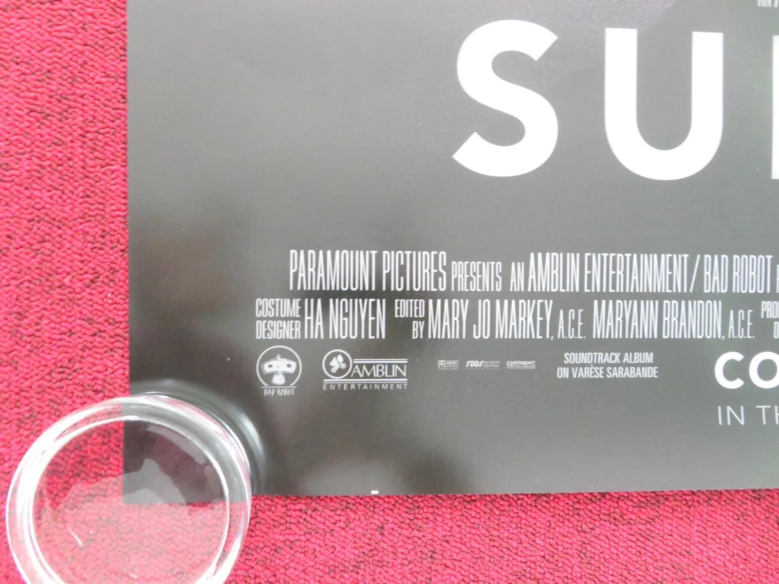 Super 8 - B US One Sheet Rolled Poster Elle Fanning Joel Courtney 2011, изображение 4