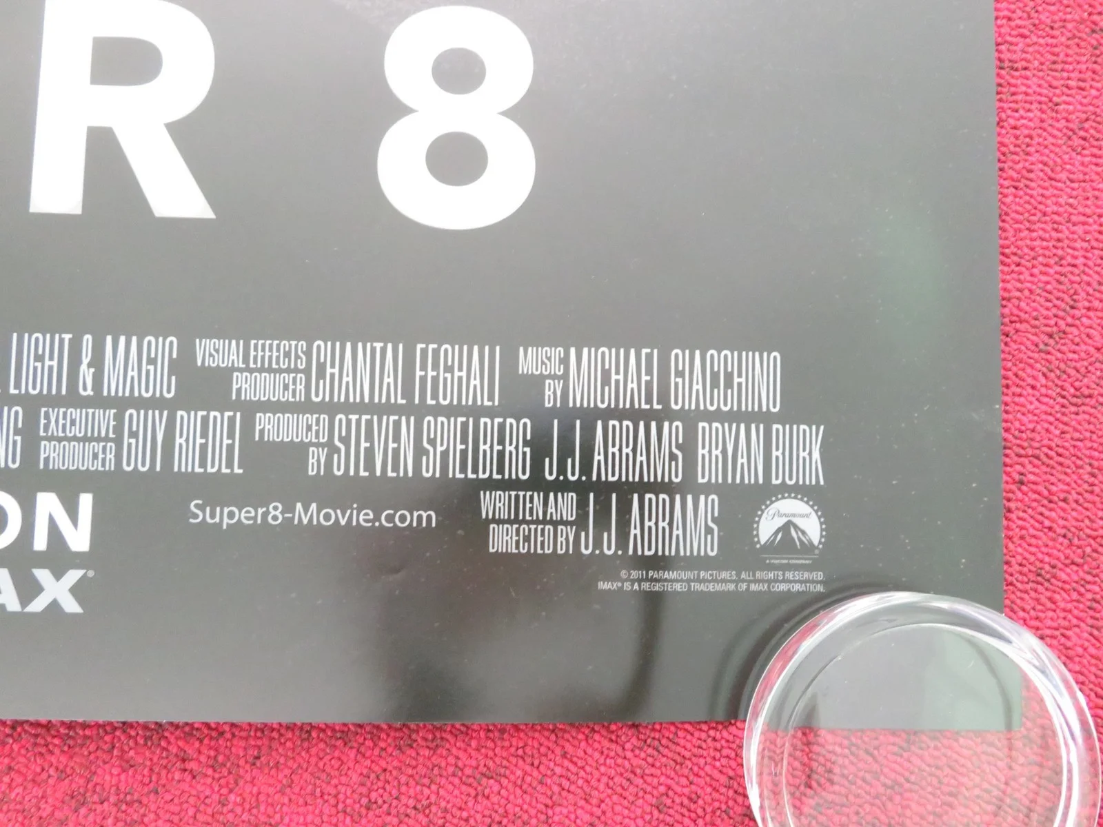 Super 8 - B US One Sheet Rolled Poster Elle Fanning Joel Courtney 2011, изображение 5