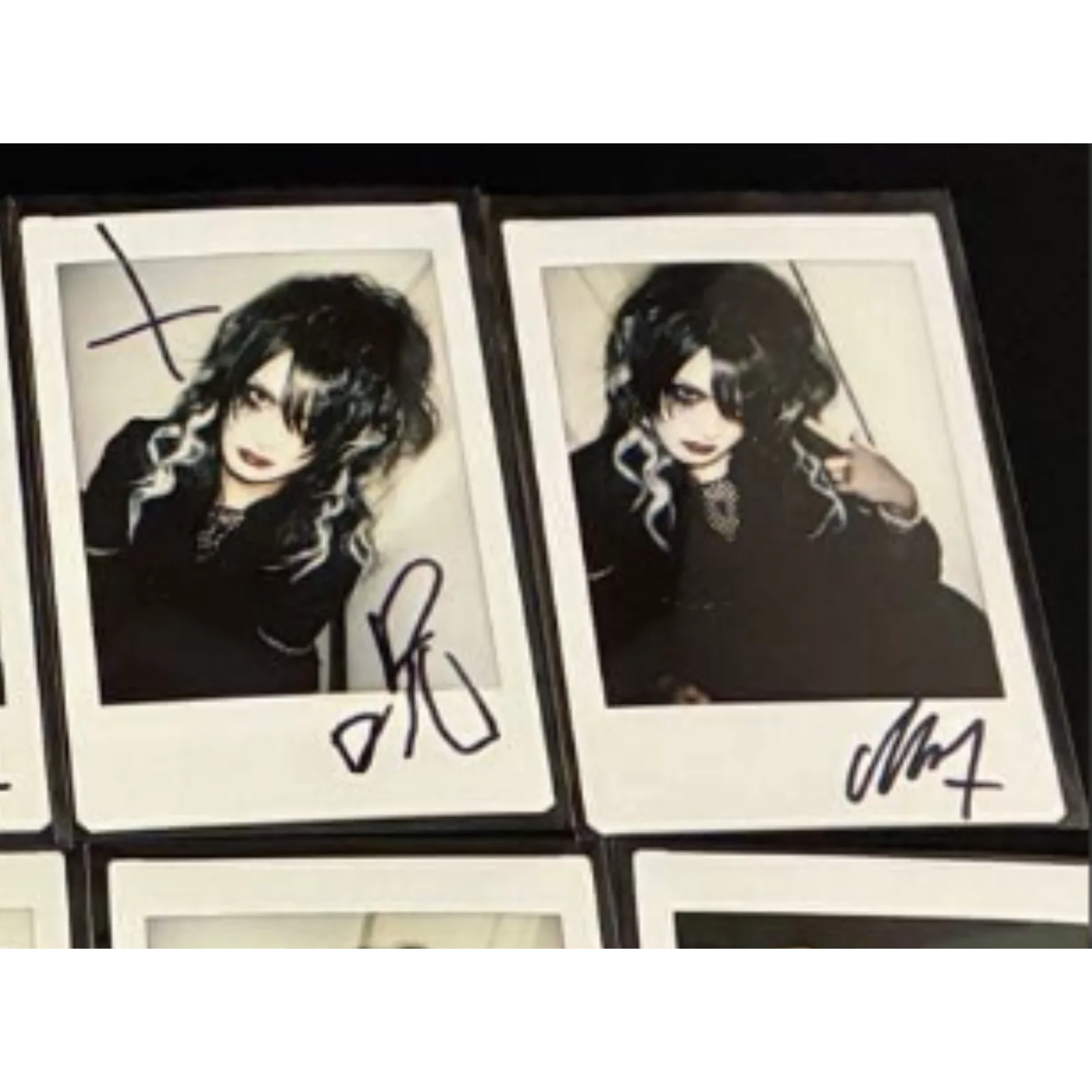 DazzlingBAD 痲紗-MASA Set of 10 Cheki Signed! INSTAX Photos Japanese Visual Kei, image 2