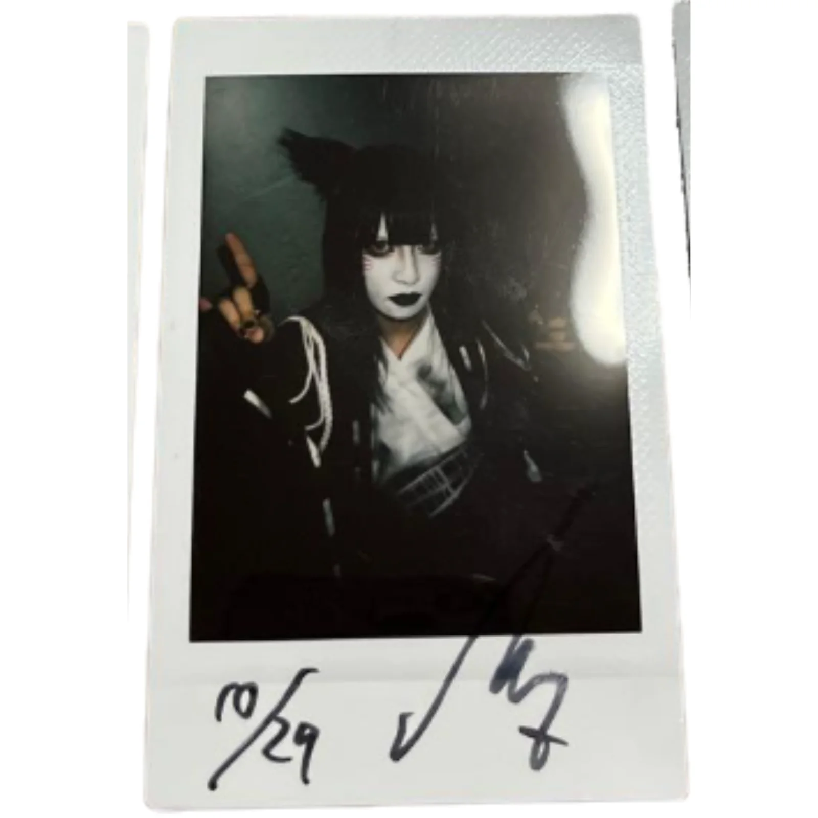 DazzlingBAD 痲紗-MASA Set of 6 Cheki Signed! INSTAX Photos Japanese Visual Kei, image 4