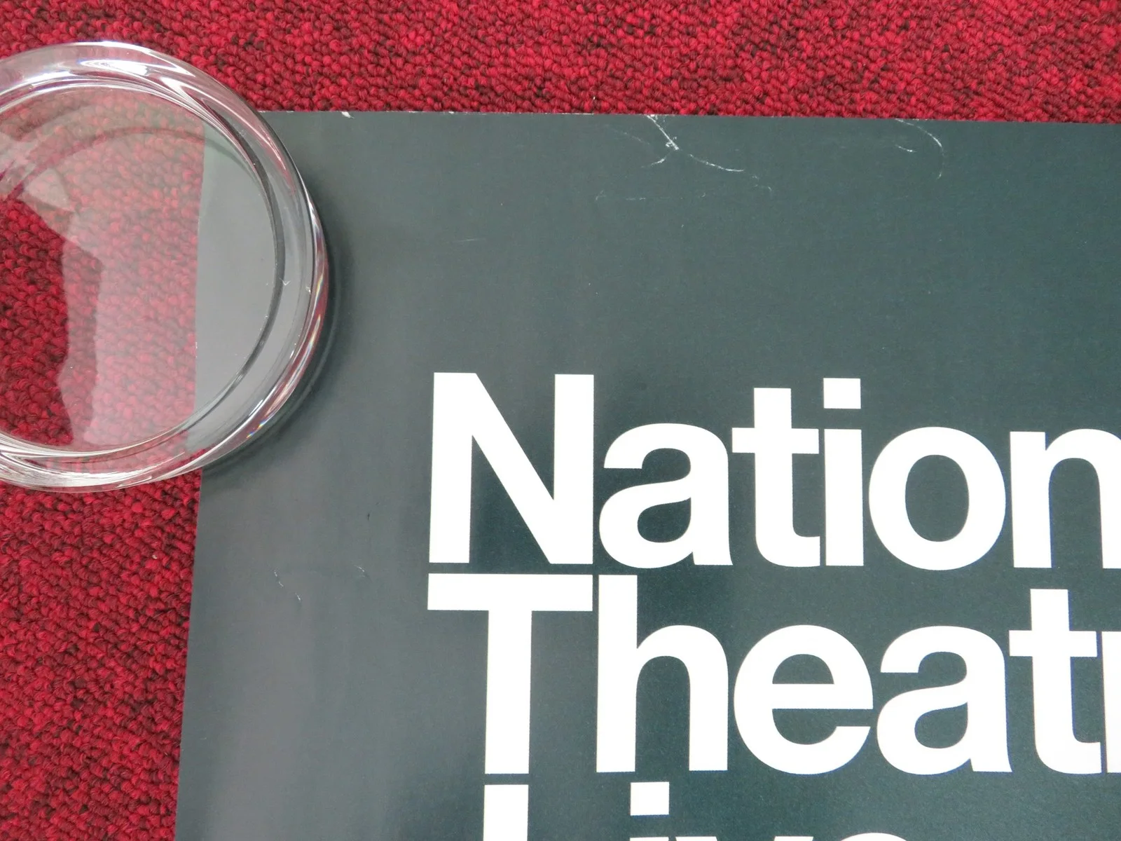 National Theatre Live: Best of Enemies UK Quad Rolled Poster Zachary Quinto 2023, изображение 3