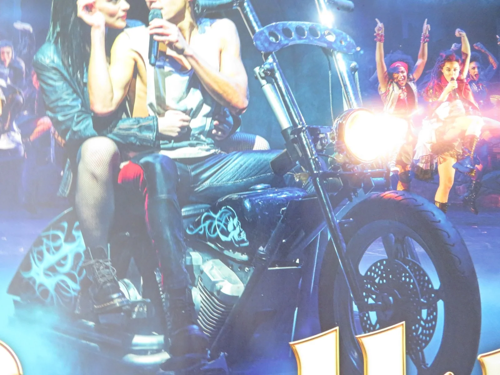 Bat out of Hell: The Musical UK Quad Rolled Poster Glenn Adamson Rob Fowler 2025, изображение 2