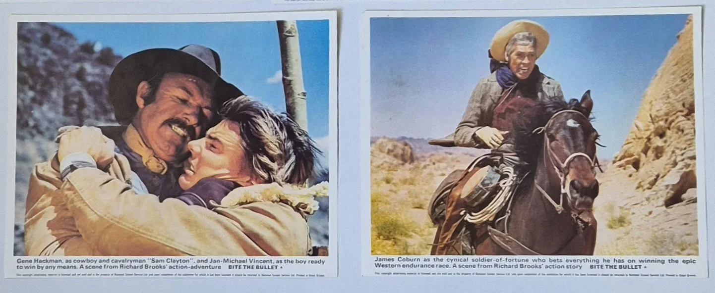 Lobby Card Set 10x8 - 1975 Bite The Bullet - Gene Hackman, Candice Bergen, image 5