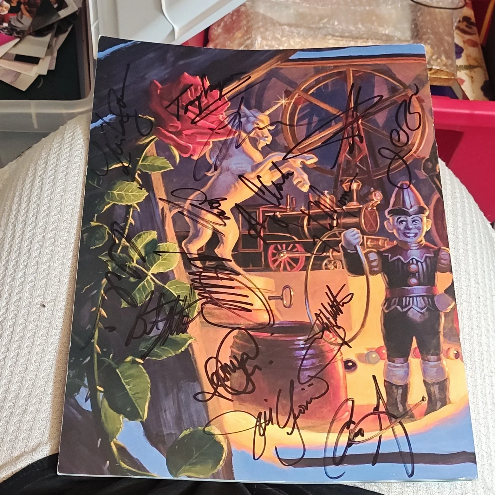 Trans-Siberian Orchestra Christmas Eve & Other Stories 2003 Signed Tour Book, изображение 2