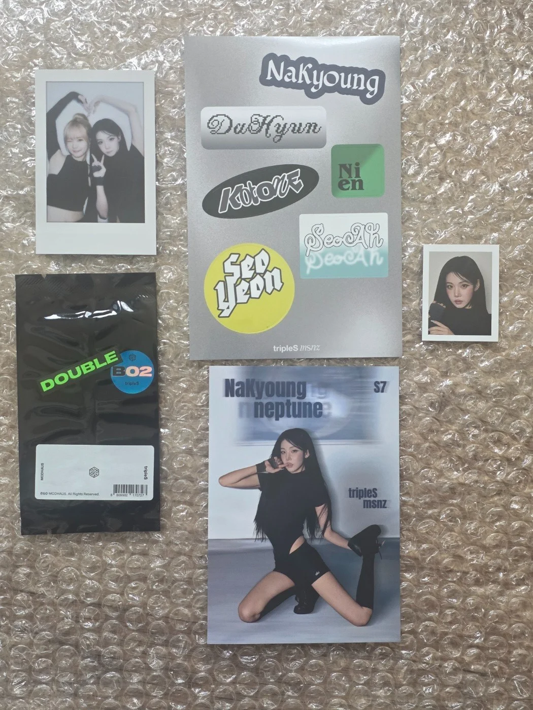 Triples MSNZ Promo Sticker Beyond Beauty Album Autographed Hand Signed, изображение 5