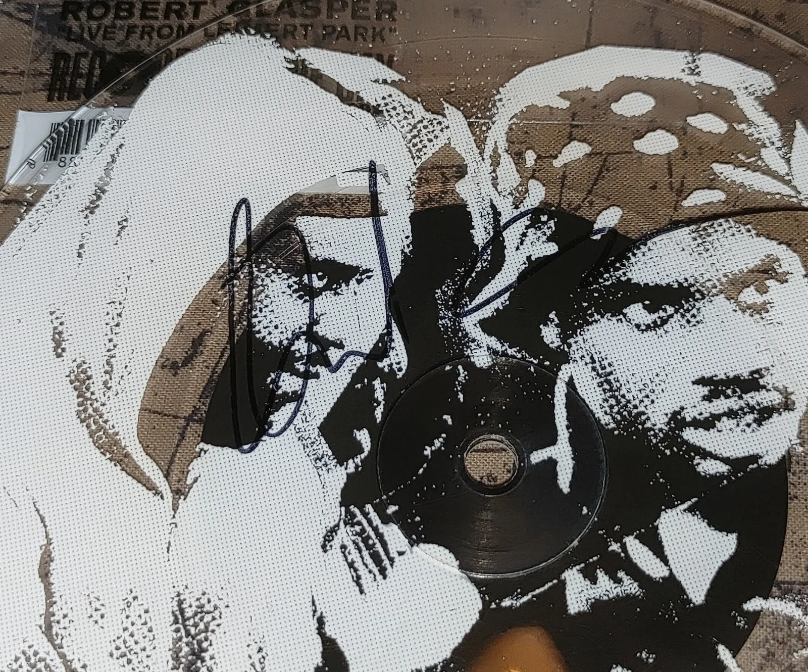 SIGNED Denzel Curry Robert Glasper Live Leimert Park 7" RSD 2021 Record ACOA COA, image 2