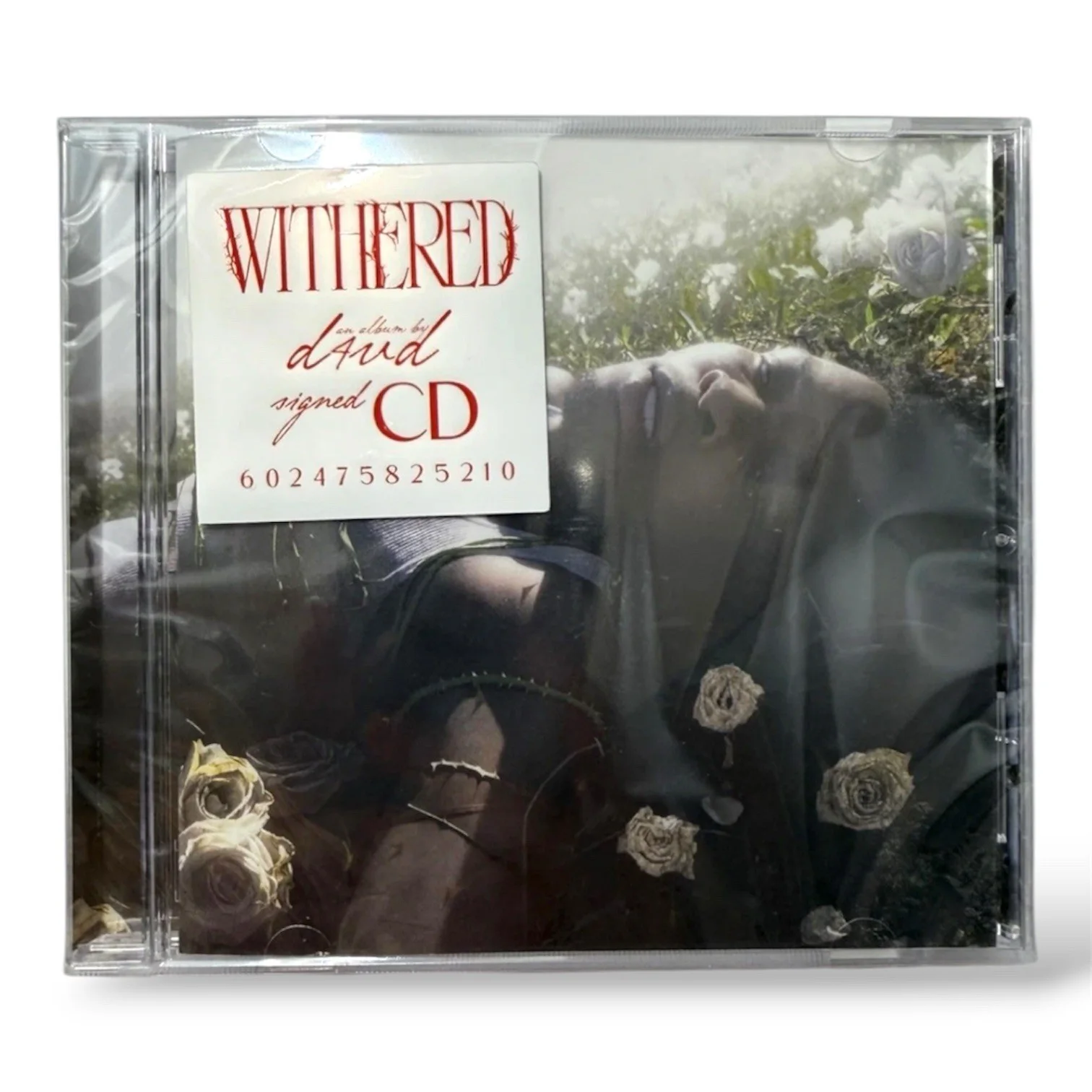 D4vd WITHERED CD - SIGNED AUTOGRAPHED Insert Sealed NEW, изображение 2