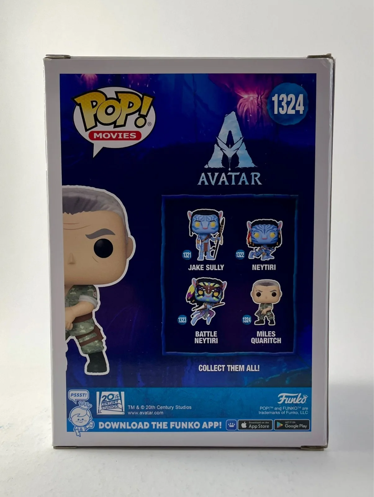 Stephen Lang — Stephen Lang Signed Avatar Miles Quaritch Funko POP Vinyl 1324 Autograph JSA COA, image 5