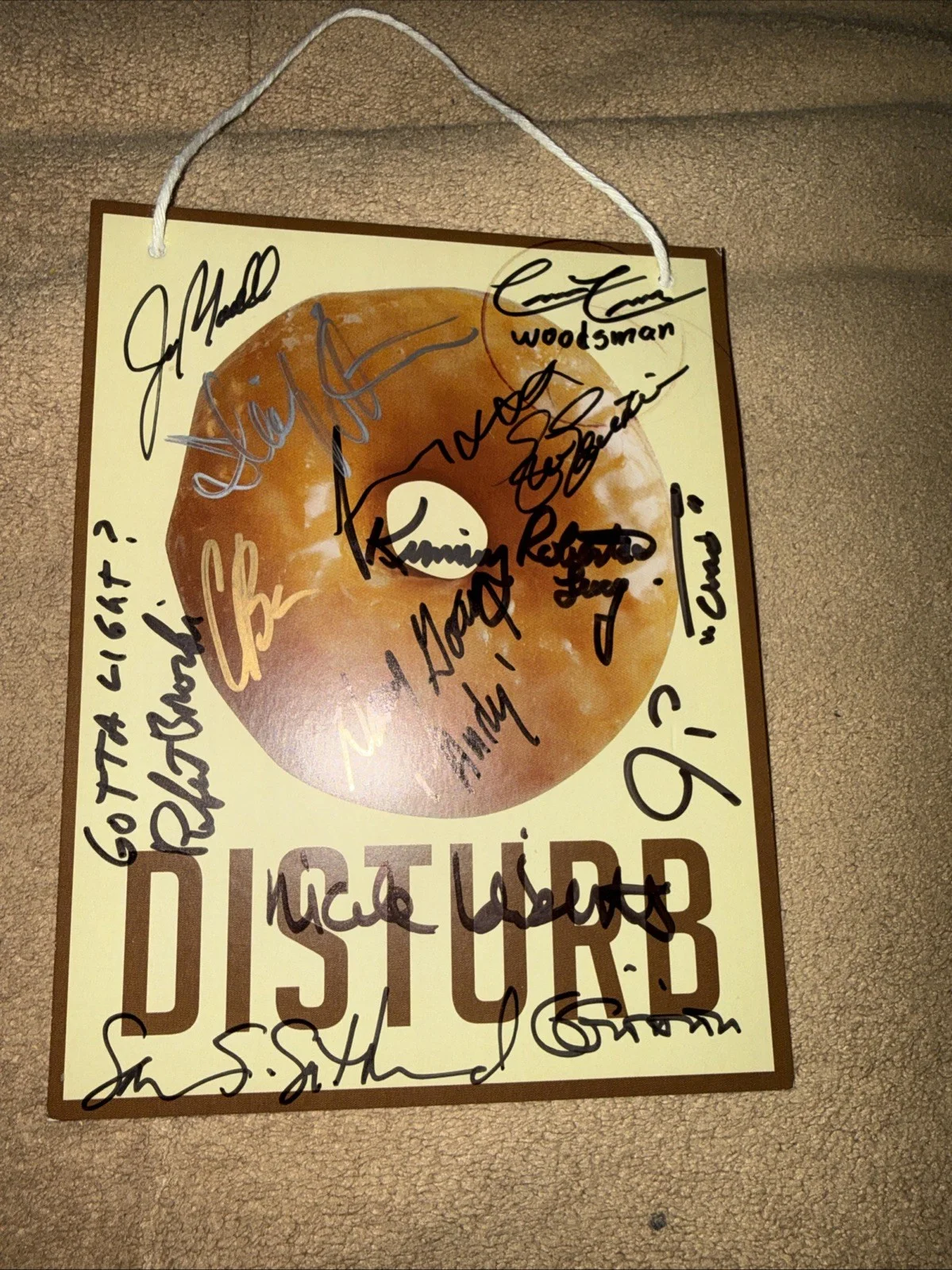 Twin Peaks The Return Promo Cast Signed SDCC 2017 Card Showtime, image 2