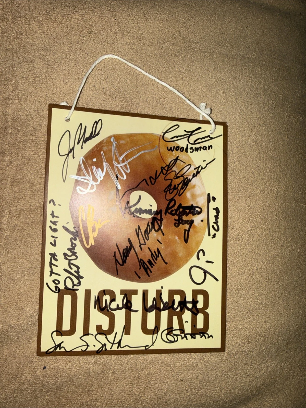 Twin Peaks The Return Promo Cast Signed SDCC 2017 Card Showtime, image 5
