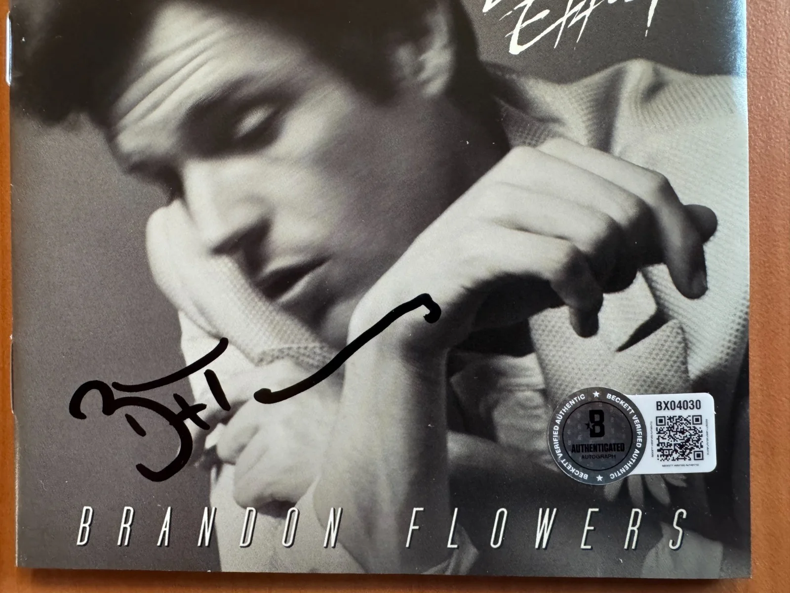 Brandon Flowers Signed Autographed The Desired Effect CD The Killers Beckett COA, изображение 2