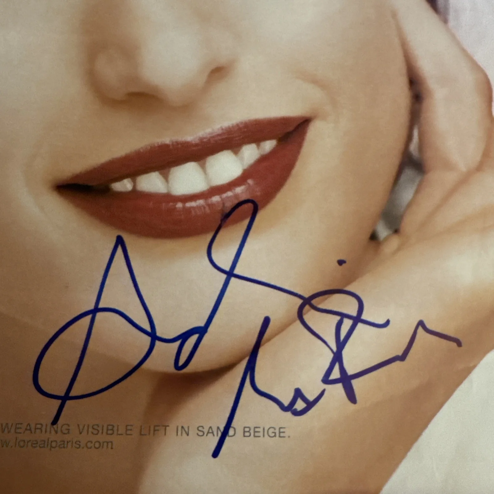 Andie MacDowell — Andie MacDowell Signed Autographed 8x10 Magazine Page Ad LOREAL, image 2