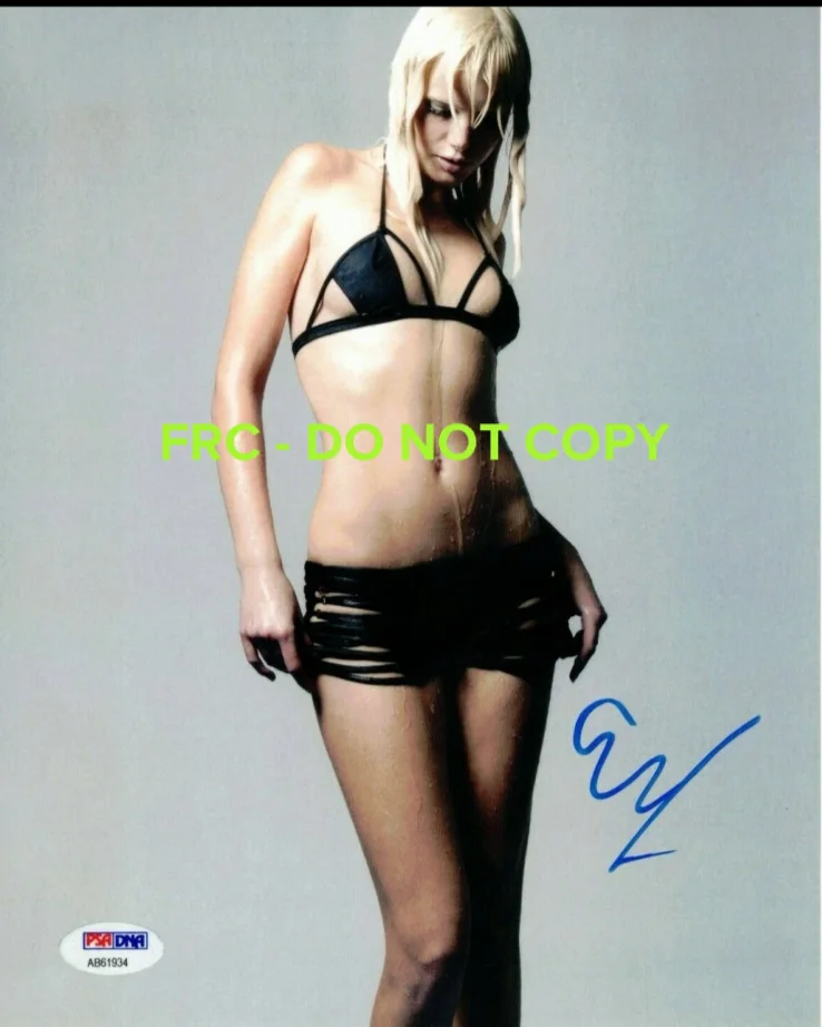 Eugenia Kuzmina — Eugenia Kuzmina Signed 8x10 Photo PSA/DNA Autograph Actress Model Rare Sexy COA, изображение 5