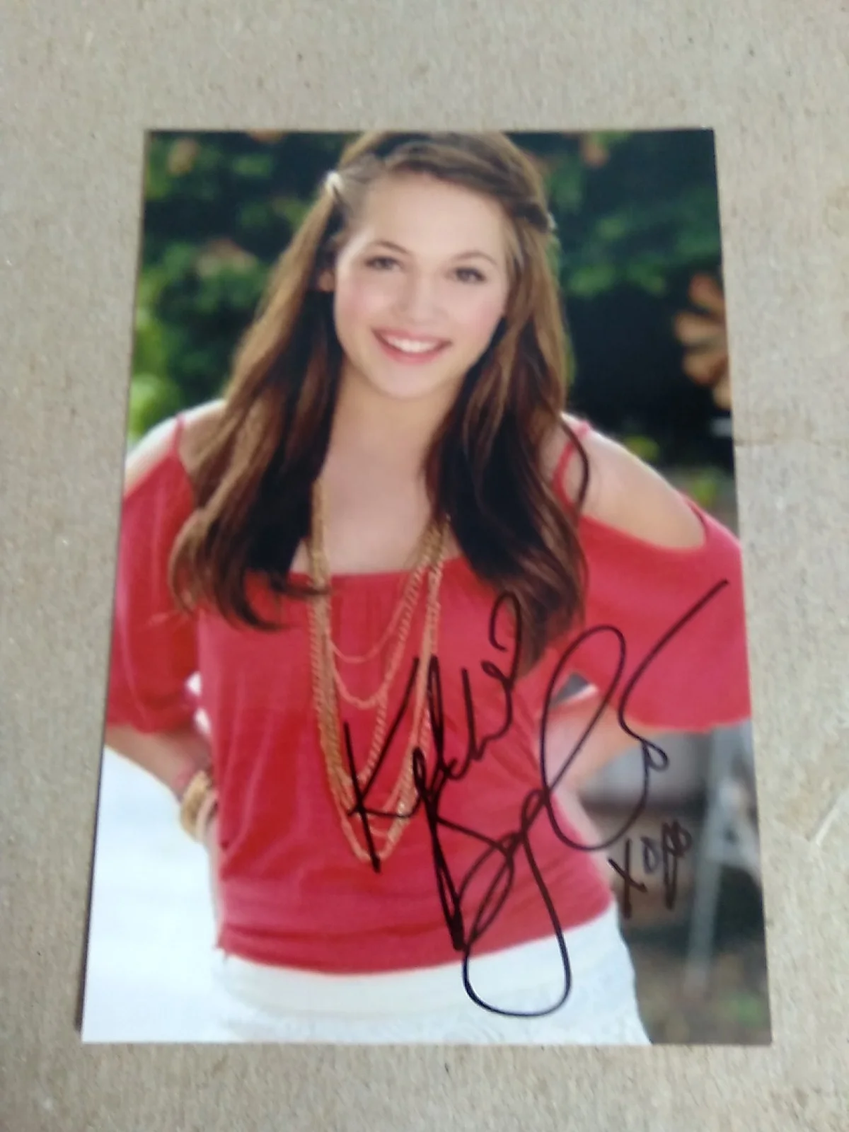 Kelli Berglund Actress And Dancer Signed Autograph 6x4 Photo, image 2