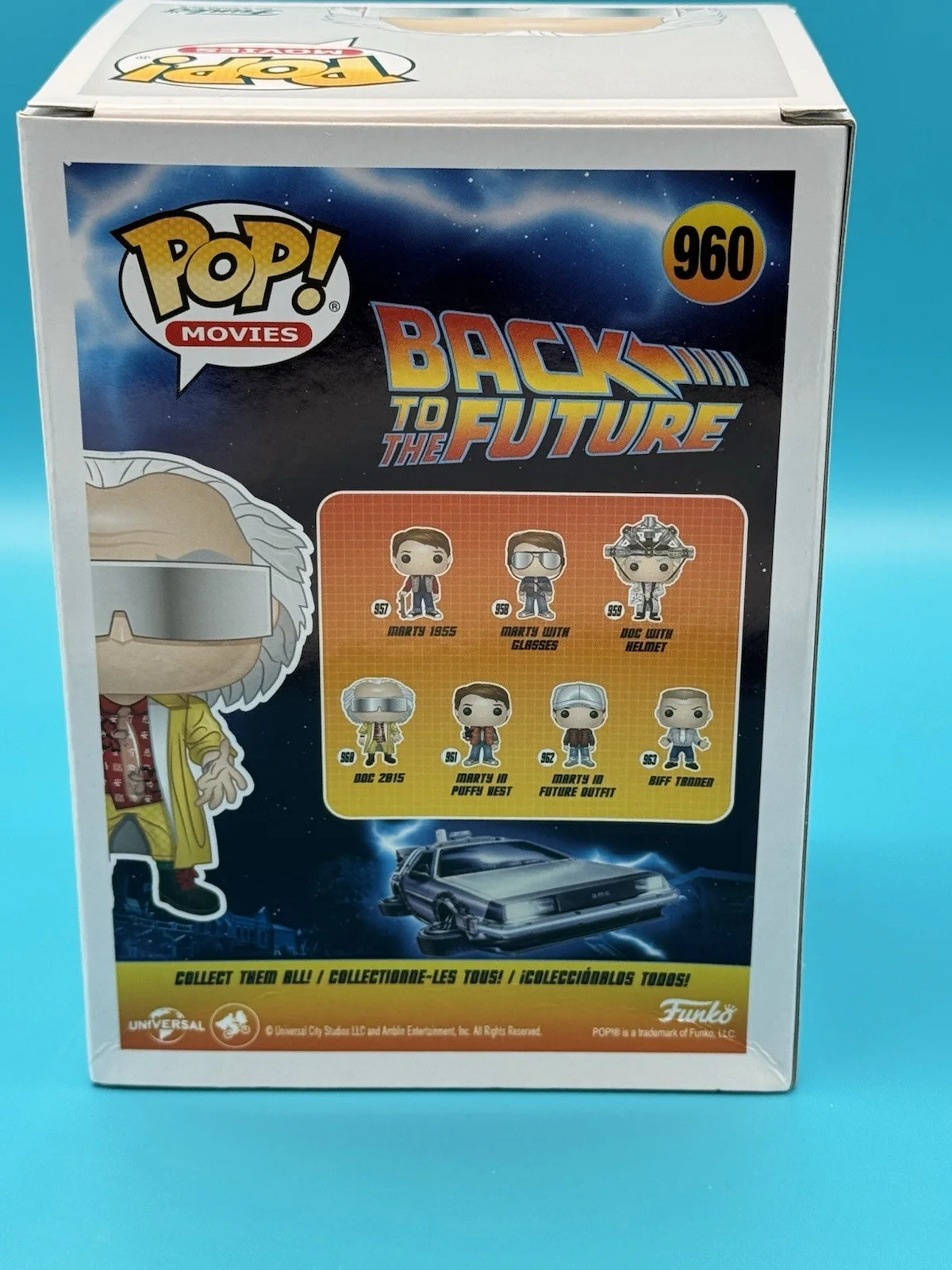 Christopher Lloyd Signed Doc 2015 Back To The Future Funko Pop With JSA COA, image 5