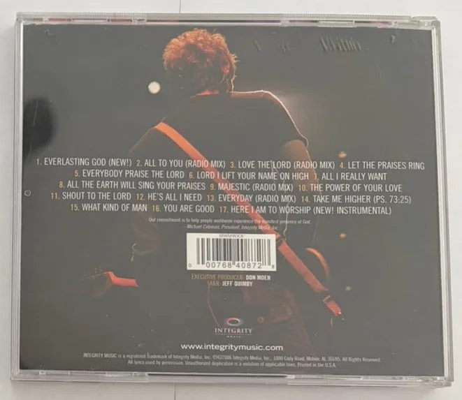 Lincoln Brewster Let The Praises Ring Best Of Signed Autographed CD & Photo 2006, изображение 3