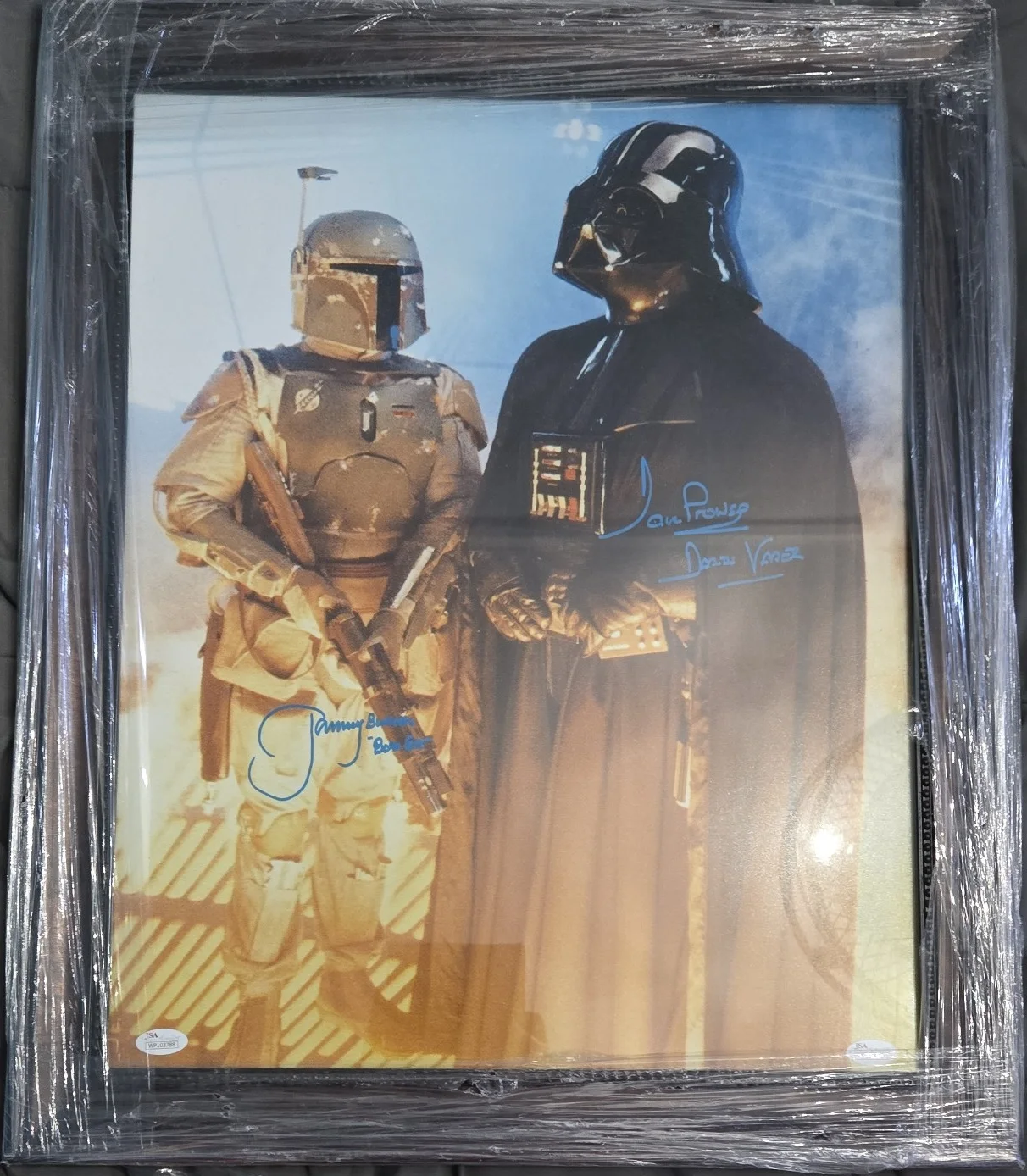 Dave Prowse, Jeremy Bulloch — Star Wars Autographed Photo Dave Prowse Jeremy Bulloch JSA Authenticated