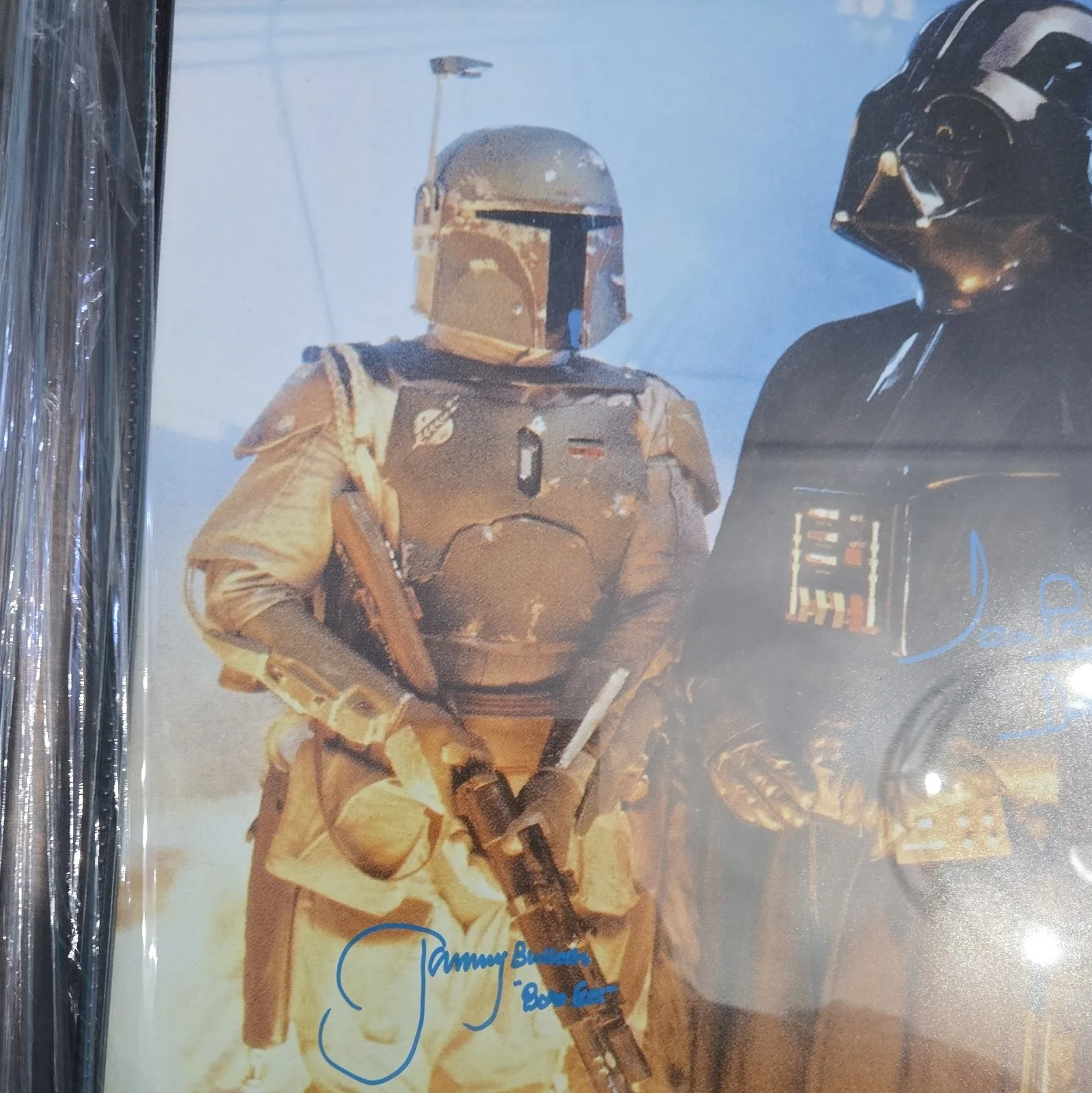 Dave Prowse, Jeremy Bulloch — Star Wars Autographed Photo Dave Prowse Jeremy Bulloch JSA Authenticated, image 3