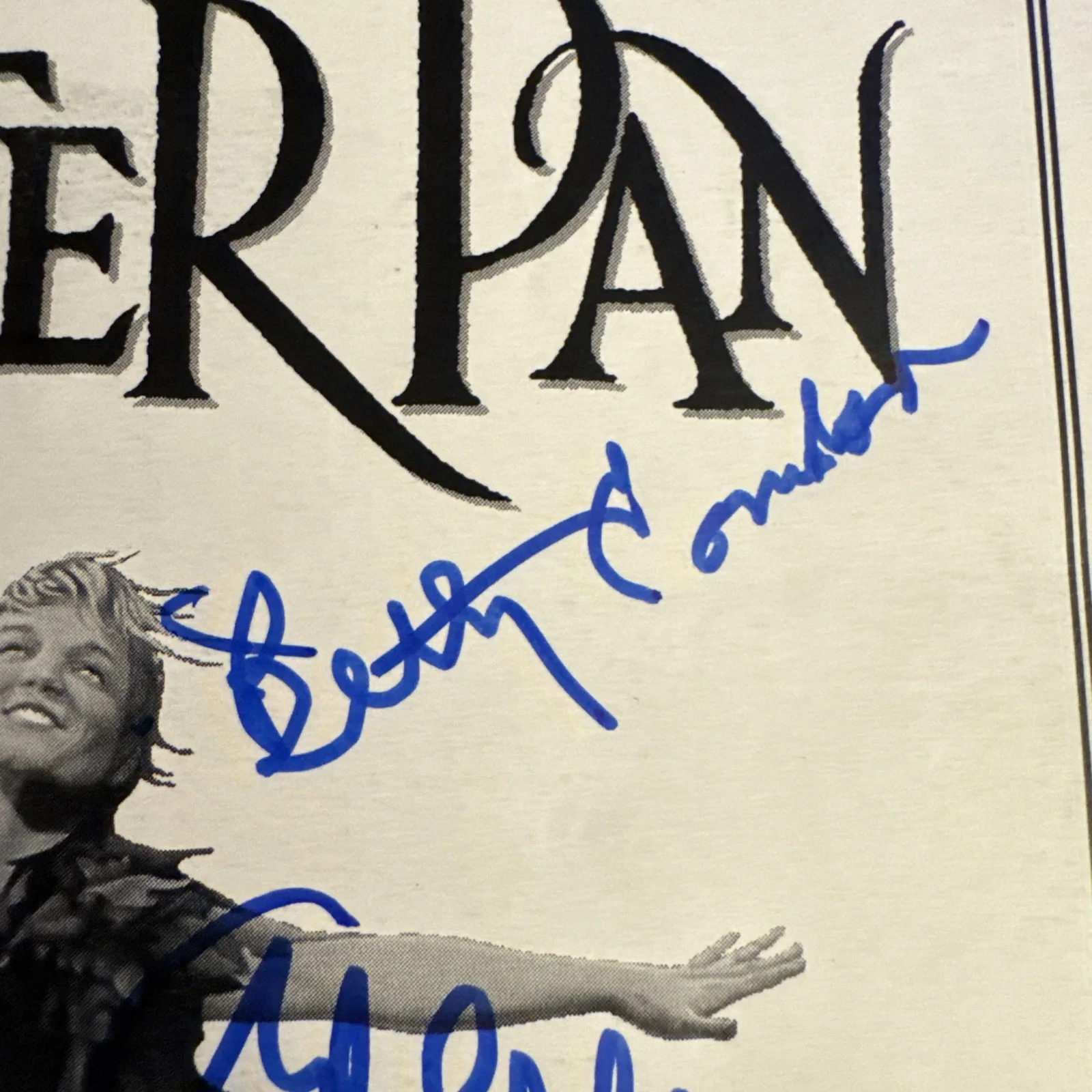 Cathy Rigby Adolf Green Betty Comden — Adolf Green Betty Comden Cathy Rigby CAST Signed AUTOGRAPHED PETER PAN Playbill, image 4