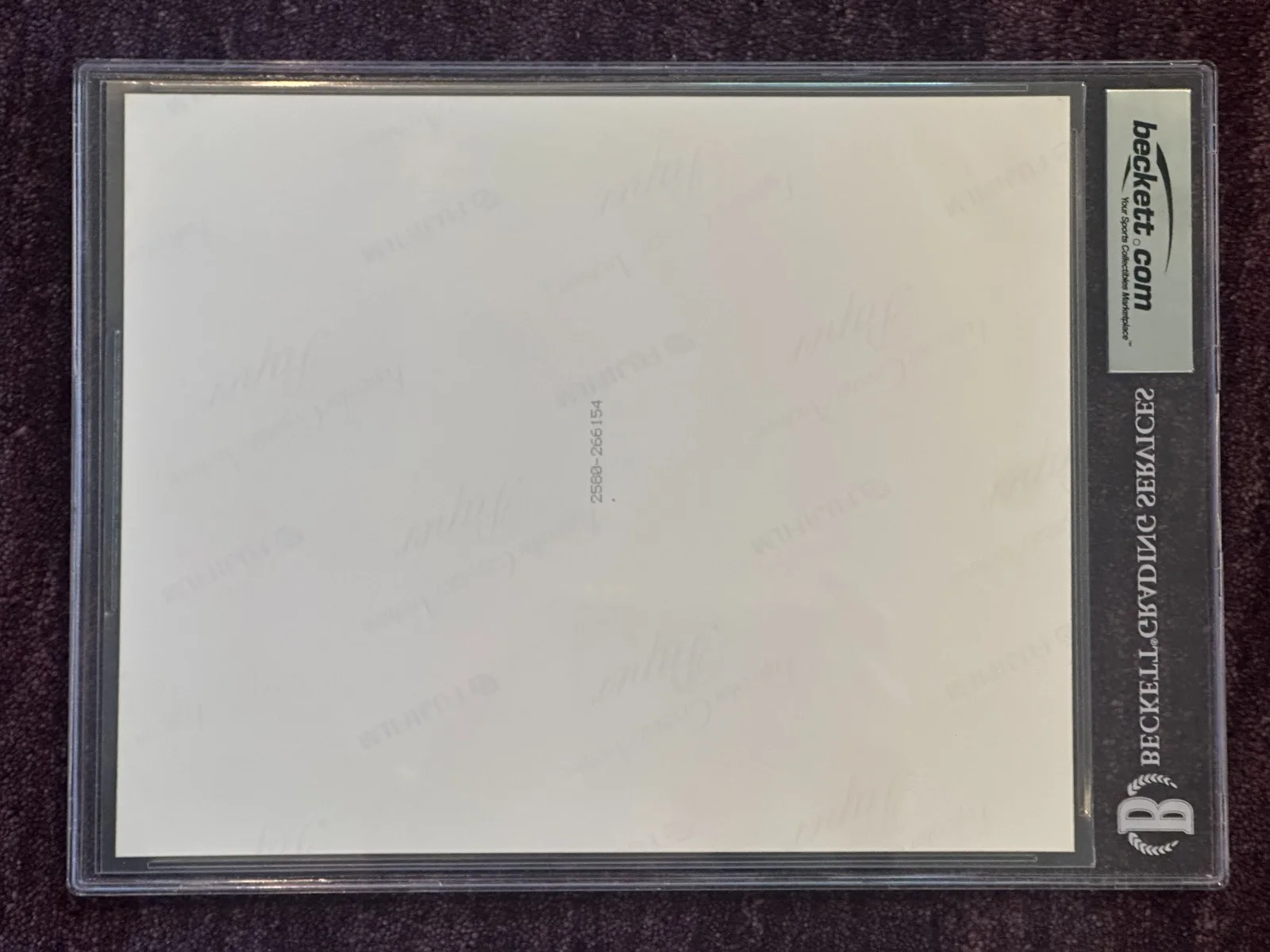 RONNIE WOOD Signed ROLLING STONES 8 X 10 PHOTO Beckett Encapsulated (BAS), image 4
