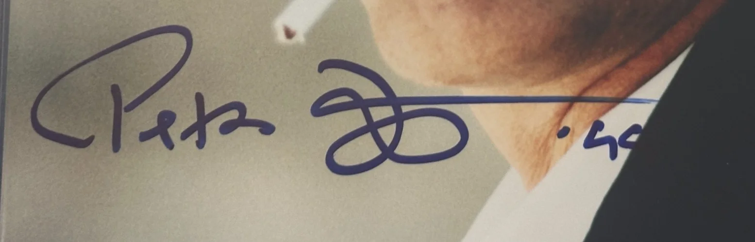 PETER FONDA — FOTO Beckett Encapsulada 8 X 10 Firmada PETER FONDA, image 2