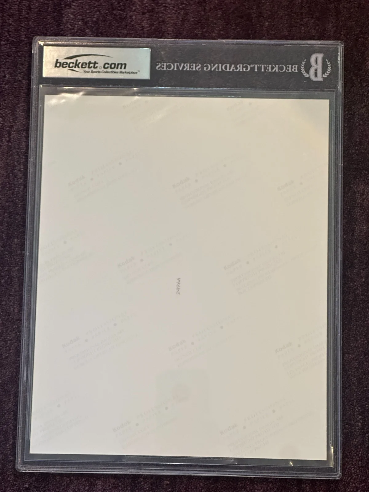 LIAM GALLAGHER Signed OASIS 8 X 10 PHOTO Beckett Encapsulated (BAS), image 4