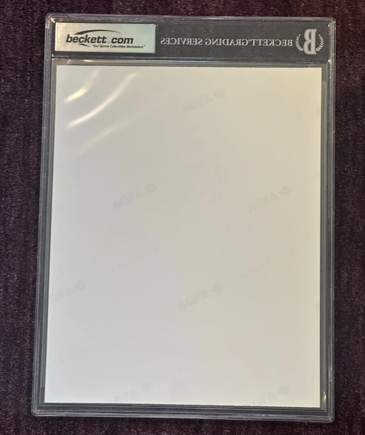 ROBERT LOGGIA — ROBERT LOGGIA Signed 8 X 10 PHOTO Beckett Encapsulated, image 4