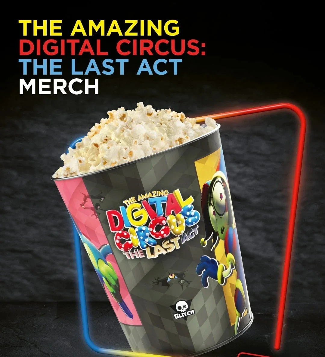 The Amazing Digital Circus Popcorn Bucket (PRE Ordered June 4th), image 3