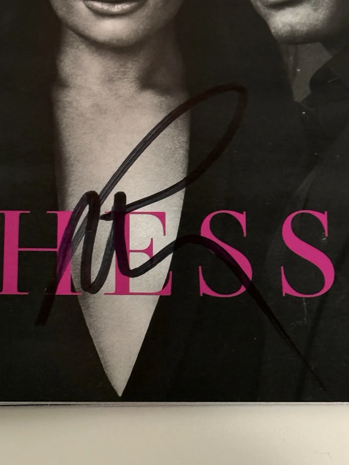 Lea Michele — Chess signed 2026 Broadway Playbill Lea Michele Authentic Autograph, image 2