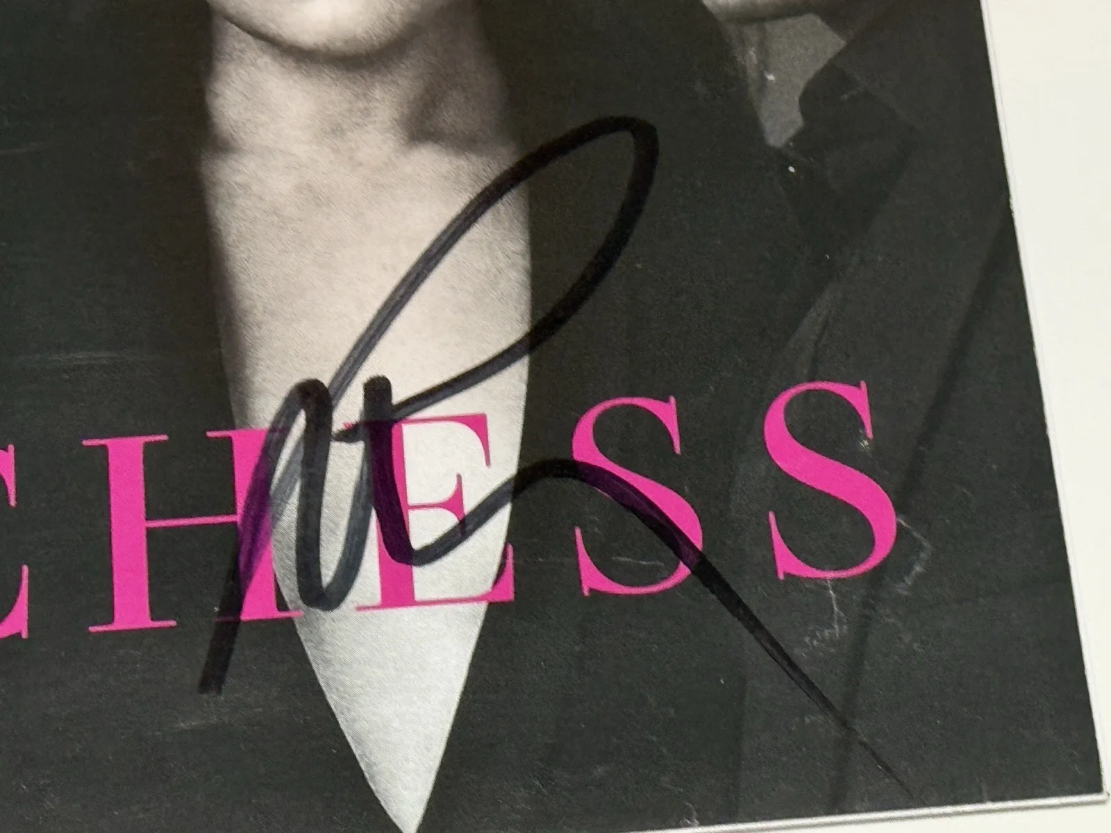 Lea Michele — Chess signed 2026 Broadway Playbill Lea Michele Authentic Autograph, image 3