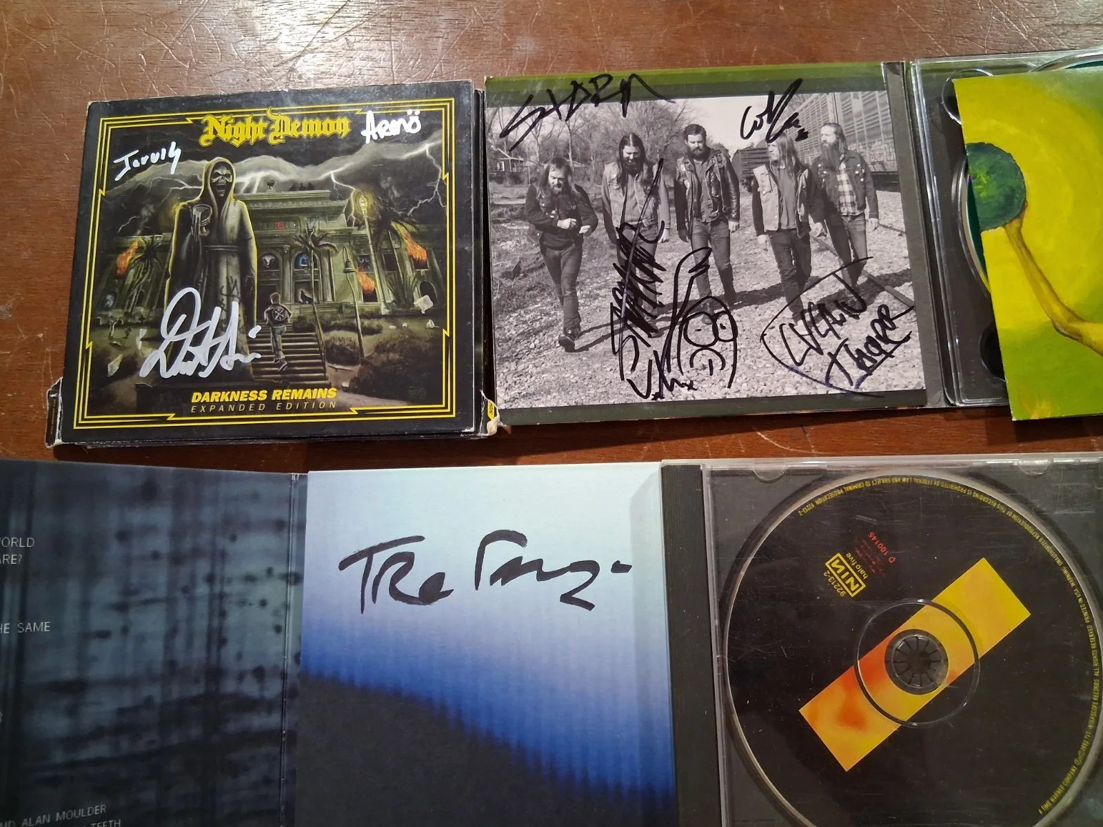 CD lot, metal,industrial, Nine Inch Nails, disciple,night demon,lit over 50 cds, image 2