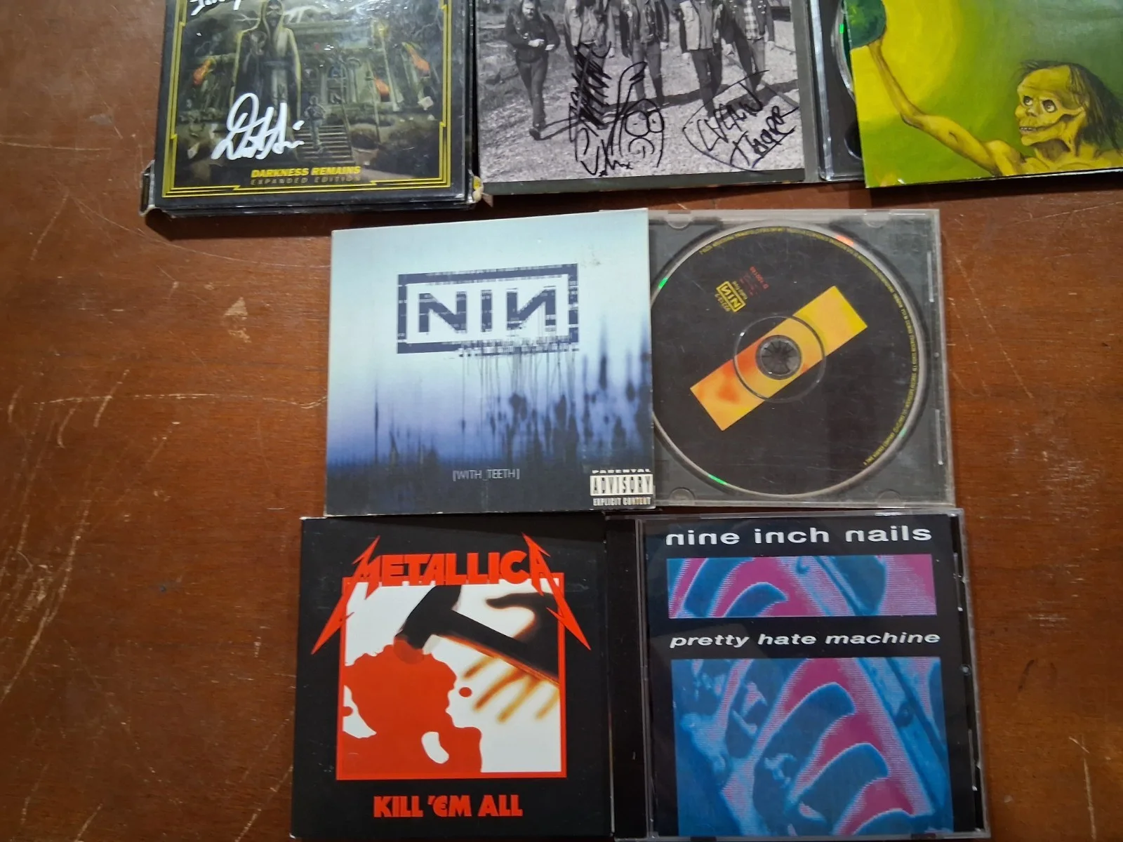 CD lot, metal,industrial, Nine Inch Nails, disciple,night demon,lit over 50 cds, image 3