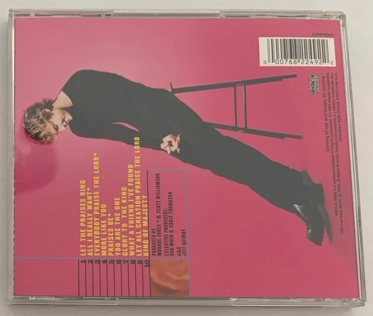 Lincoln Brewster Amazed Signed Autographed CD 2002 Vertical Music Very Good, изображение 3