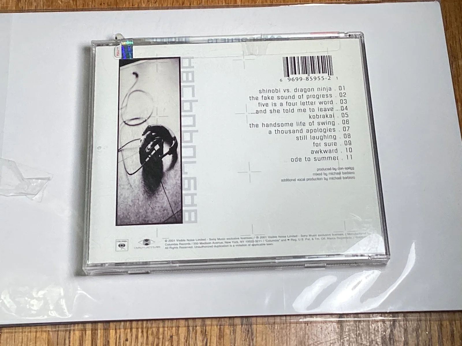 Lost Prophets Signed Fake Sound Of Progress CD 2001 Autographed, image 2