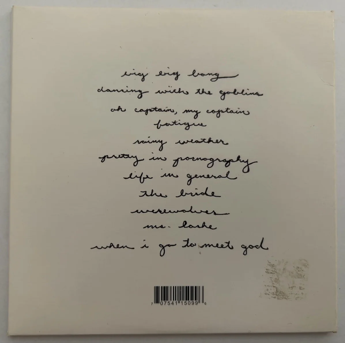 Levi The Poet Werewolves Signed Autographed CD 2009 Spoken Word Macallister VG, изображение 2