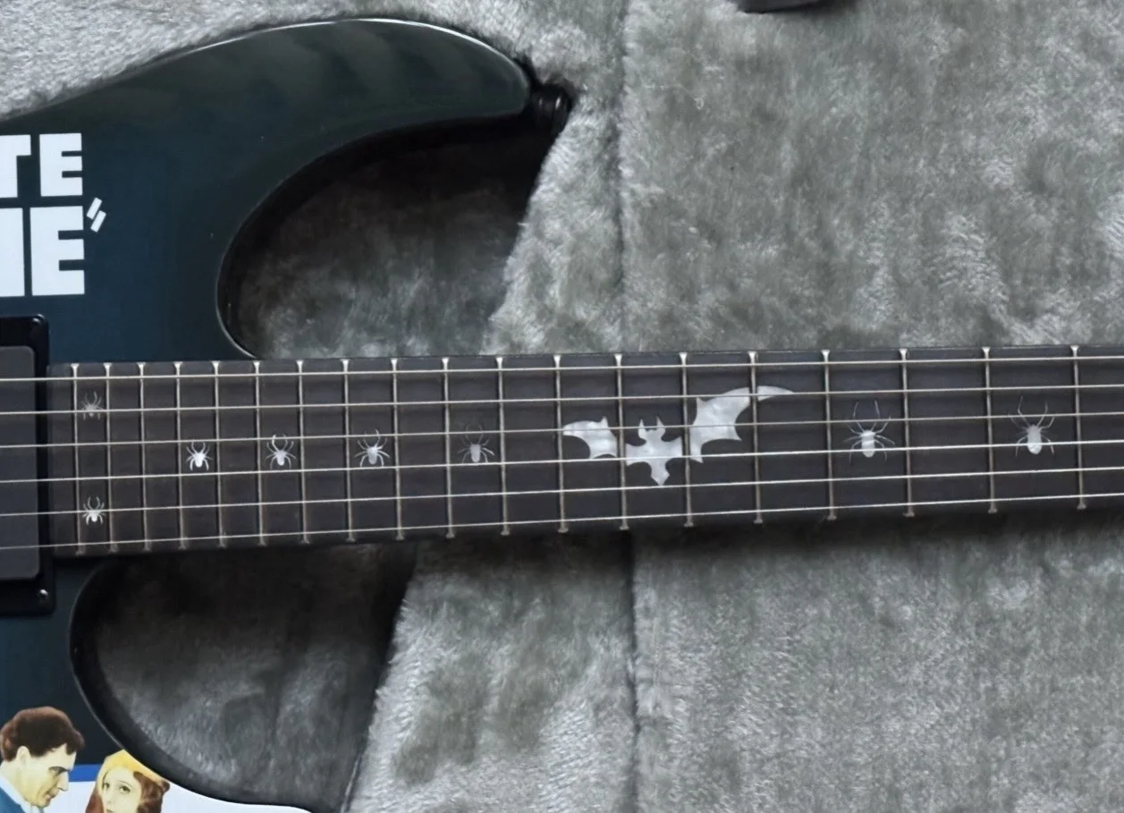 Kirk Hammett Signed ESP KH-WZ Signature White Zombie Guitar JSA LOA not PSA BAS, изображение 4