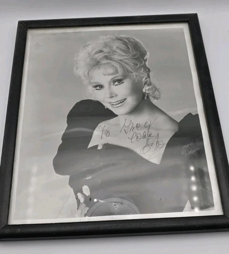 Eva Gabor Signed 8x10 Photo JSA Green Acres Rescuers Aristocrats Match Game R, изображение 2