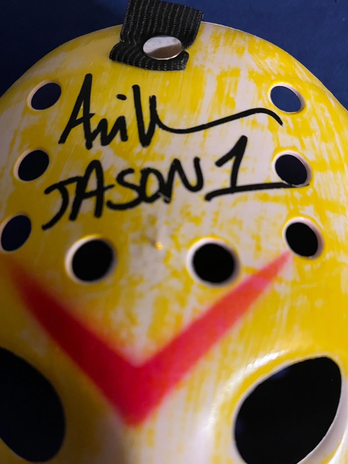 Ari Lehman — Ari Lehman Signed Autographed Jason Voorhees Hockey Mask Friday The 13th, изображение 2