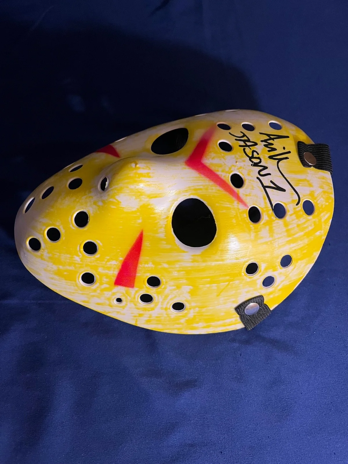 Ari Lehman — Ari Lehman Signed Autographed Jason Voorhees Hockey Mask Friday The 13th, изображение 3