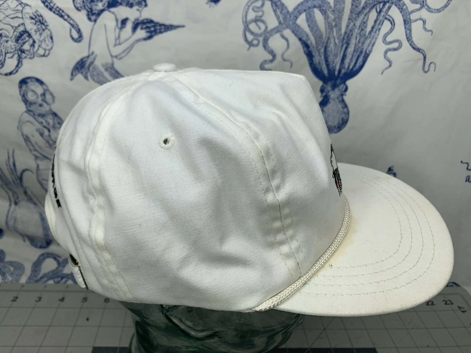 George Burns W/ Cigar, Happy 100th birthday Hat Strapback Used (C4), image 2