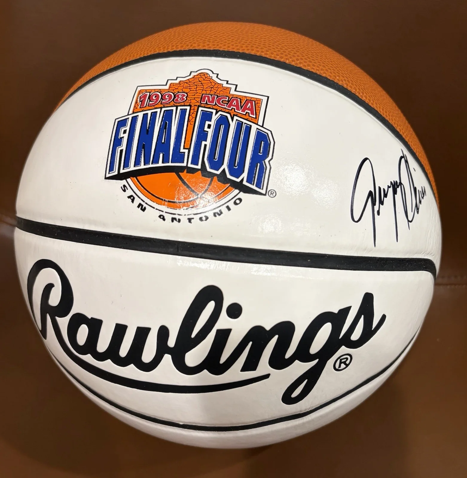 Gregory Hines Autographed, Commemorative Basketball, 1998 NCAA Final Four, image 3